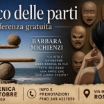 Immagine evento Conferenza gratuita Il gioco delle parti a Roma (RM) Conferenza gratuita Il gioco delle parti a Roma (RM) il 4 ottobre 2026