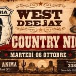 Immagine evento Country Night @Anima (Cena Dj Set) a Rosà (VI) Country Night @Anima (Cena Dj Set) a Rosà (VI) il 6 ottobre 2026