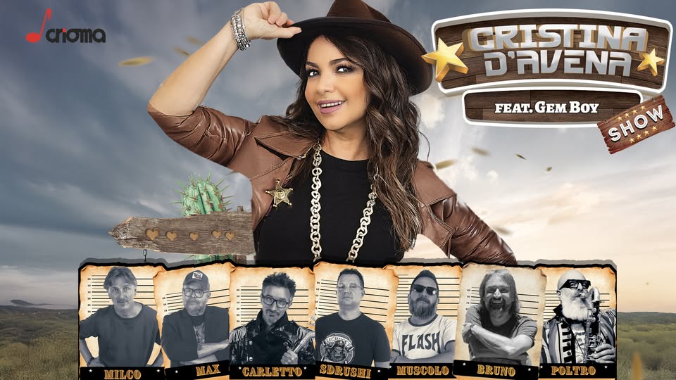 Evento Cristina D’Avena feat. Gem Boy show a Senigallia (AN) Locandina Cristina D’Avena feat. Gem Boy show a Senigallia (AN) - venerdì 18 settembre ore 21:30 - 23:30