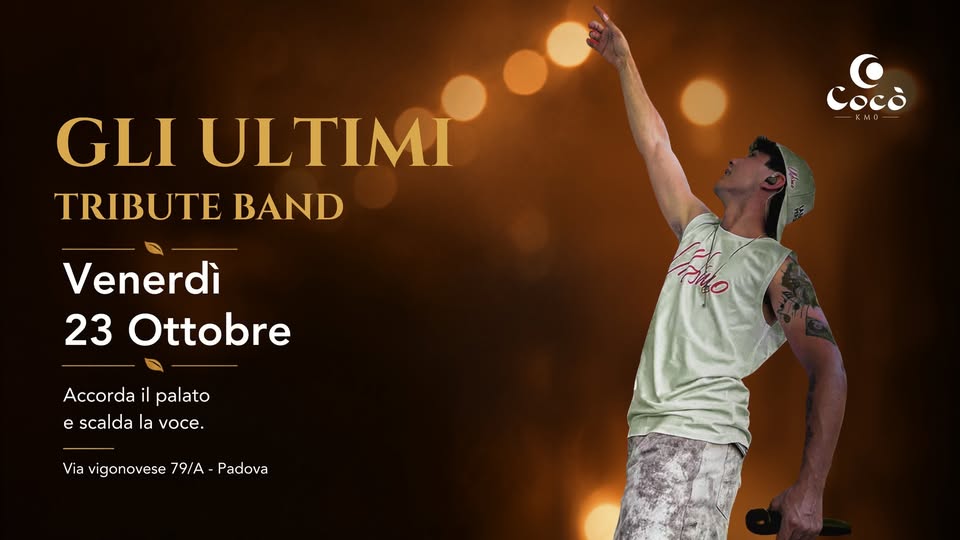 Evento Dalla parte degli “Ultimi” una serata magica al Cocò! Locandina Dalla parte degli “Ultimi” una serata magica al Cocò! - venerdì 23 ottobre ore 19:00 - 21:00