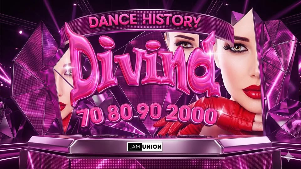 Evento DIVINA Dance History 70 80 90 2000 Trento – Banca per il Trentino Alto Adige – Festa dei Soci Locandina DIVINA Dance History 70 80 90 2000 Trento – Banca per il Trentino Alto Adige – Festa dei Soci - domenica 13 settembre ore 12:30 - 14:30