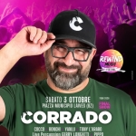 Immagine evento Dj Corrado Rewind Music Festival a Laives (BZ) Dj Corrado Rewind Music Festival a Laives (BZ) il 3 ottobre 2026