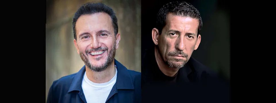 Evento “EMIGRANTI” con Valerio Santoro e Claudio Casadio Locandina “EMIGRANTI” con Valerio Santoro e Claudio Casadio - da giovedì 19 novembre - domenica 22 novembre 2026 ore 20:30 ore 17:30
