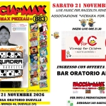 Immagine evento Faccia da Max – Tributo 883&Pezzali@Barkessa Oratorio Dueville VI a Dueville (VI) Faccia da Max - Tributo 883&Pezzali@Barkessa Oratorio Dueville VI a Dueville (VI) il 21 novembre 2026