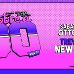 Immagine evento Febbre a 90 – TREVISO – New Age a Roncade (TV) May be an illustration of text that says 'Yaubro MEGLIO DELLA MUSICA ANni MOELLAMUICA 90 non, SOLO 00 SABATO17 OTTOBRE TREVISO NEW AGE PARTY SUONICA TicketSms 선트태M AGE26'