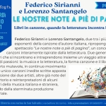 Immagine evento Federico Sirianni e Lorenzo Santangelo ripropongono Le nostre note a piè di pagina a Torino (TO) Federico Sirianni e Lorenzo Santangelo ripropongono Le nostre note a piè di pagina a Torino (TO) il 2 ottobre 2026