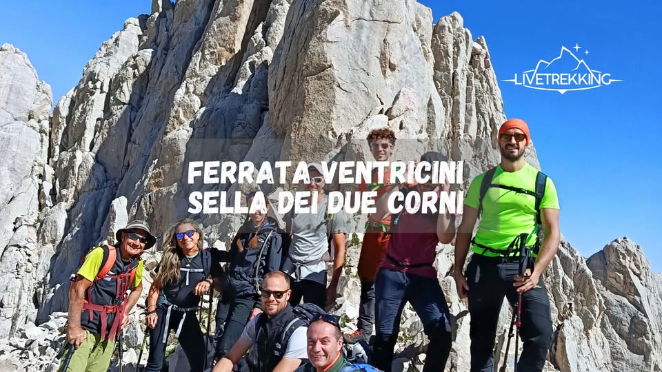 Evento Ferrata Ventricini – Sella dei due Corni GRAN SASSO Locandina Ferrata Ventricini – Sella dei due Corni GRAN SASSO - domenica 4 ottobre ore 07:00 - 15:00