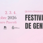 Immagine evento Festival De Genere 2026 – Quinta Edizione a San Mauro Pascoli (FC) Festival De Genere 2026 - Quinta Edizione a San Mauro Pascoli (FC) il 2 ottobre - 4 ottobre 2026