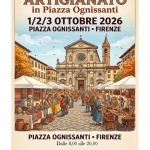 Immagine evento Fiera In Piazza Ognissanti A Firenze – Intrecci Di Artigianato a Firenze (FI) Fiera In Piazza Ognissanti A Firenze - Intrecci Di Artigianato a Firenze (FI) il 1 ottobre - 3 ottobre 2026