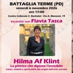 Immagine evento Flavia Tasca – Hilma Af Klint a Battaglia Terme (PD) Flavia Tasca - Hilma Af Klint a Battaglia Terme (PD) il 6 novembre 2026