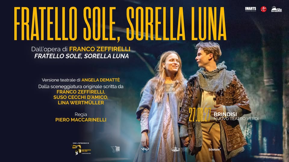 Evento Fratello sole, Sorella luna Locandina Fratello sole, Sorella luna - mercoledì 27 gennaio ore 20:30 - 22:30