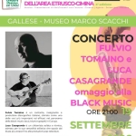 Immagine evento Fulvio Tomaino e Luca Casagrande omaggio alla Black Music a Gallese (VT) Fulvio Tomaino e Luca Casagrande omaggio alla Black Music a Gallese (VT) il 19 settembre 2026
