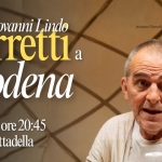 Immagine evento G. L. Ferretti A Modena “Dialogo Tra Anime” a Modena (MO) G. L. Ferretti A Modena "Dialogo Tra Anime" a Modena (MO) il 2 ottobre 2026