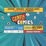 Immagine evento Ganzo Comics – 1A Edizione Livorno a Livorno (LI) May be a graphic of Superman and text