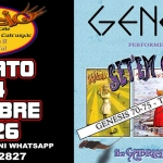 Immagine evento GET’EM OUT! – Genesis Tribute a Trofarello (TO) May be a doodle of text