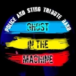 Immagine evento Ghost In The Machine Police Tribute a Torino (TO) May be a graphic of button and text that says 'AHD STING TRIBNTE ሠ. CHOST BANO ANTHE N MACKNE'
