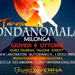 Immagine evento Giovedi 8 Ottobre Milonga Ondanomala Cena E Ballo Salone Climatizzato Eurotaverna a Desio Giovedi 8 Ottobre Milonga Ondanomala Cena E Ballo Salone Climatizzato Eurotaverna a Desio il 8 ottobre 2026