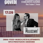 Immagine evento Giovedì Live 17/09 a Trieste Giovedì Live 17/09 a Trieste il 17 settembre 2026