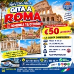 Immagine evento Gita A Roma Domenica 18/Ottobre a Scafati (SA) Gita A Roma Domenica 18/Ottobre a Scafati (SA) il 18 ottobre 2026
