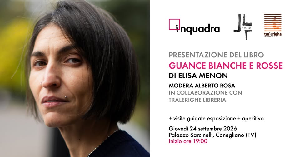 Evento Guance Bianche E Rosse Locandina Guance Bianche E Rosse - giovedì 24 settembre ore 19:00 - 20:00