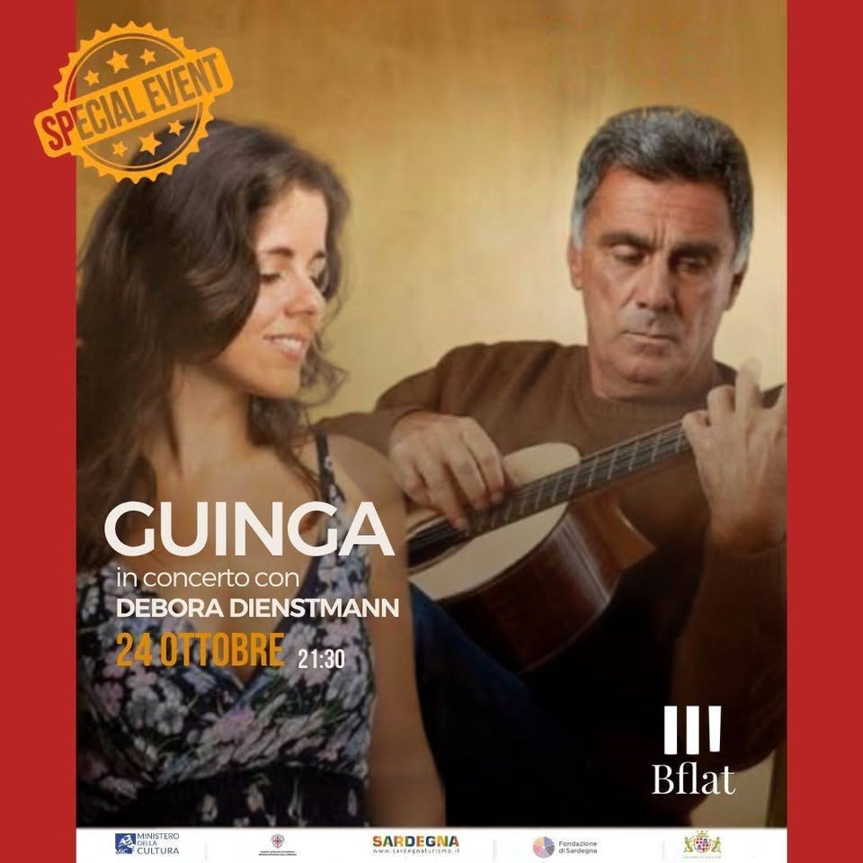 Evento Guinga Incontra Debora Dienstmann Special Event* Locandina Guinga Incontra Debora Dienstmann Special Event* - sabato 24 ottobre ore 21:30 - 23:30