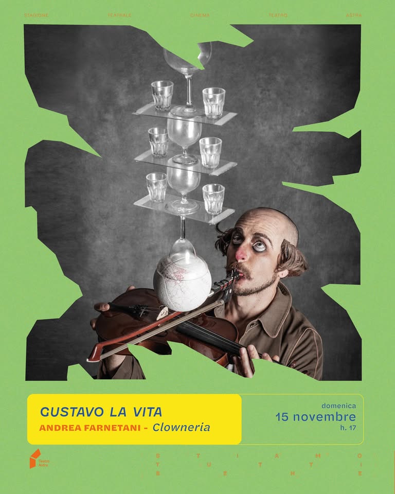 Evento Gustavo La Vita Teatro Famiglie Locandina Gustavo La Vita Teatro Famiglie - domenica 15 novembre ore 17:00 - 19:00
