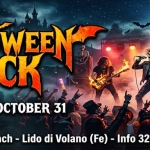 Immagine evento Halloween Rock 2026 ! Kelly Beach – Lido di Volano a Comacchio (FE) Halloween Rock 2026 ! Kelly Beach - Lido di Volano a Comacchio (FE) il 31 ottobre 2026