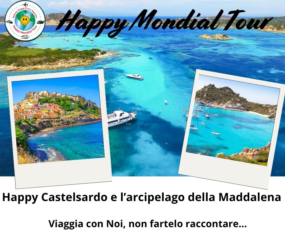 Evento Happy Castelsardo e Arcipelago della Maddalena sabato 10 e domenica 11 ottobre a E 230,00 Locandina Happy Castelsardo e Arcipelago della Maddalena sabato 10 e domenica 11 ottobre a E 230,00 - da sabato 10 ottobre - domenica 11 ottobre 2026 ore 07:00 ore 22:00