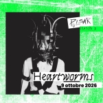 Immagine evento Heartworms live Pulsar a Catania (CT) May be a graphic of text that says 'RLSAK SEASON 3 Heartworms 윤성대 orms 소정보발 9 ottobre 2026 Zㅎ'