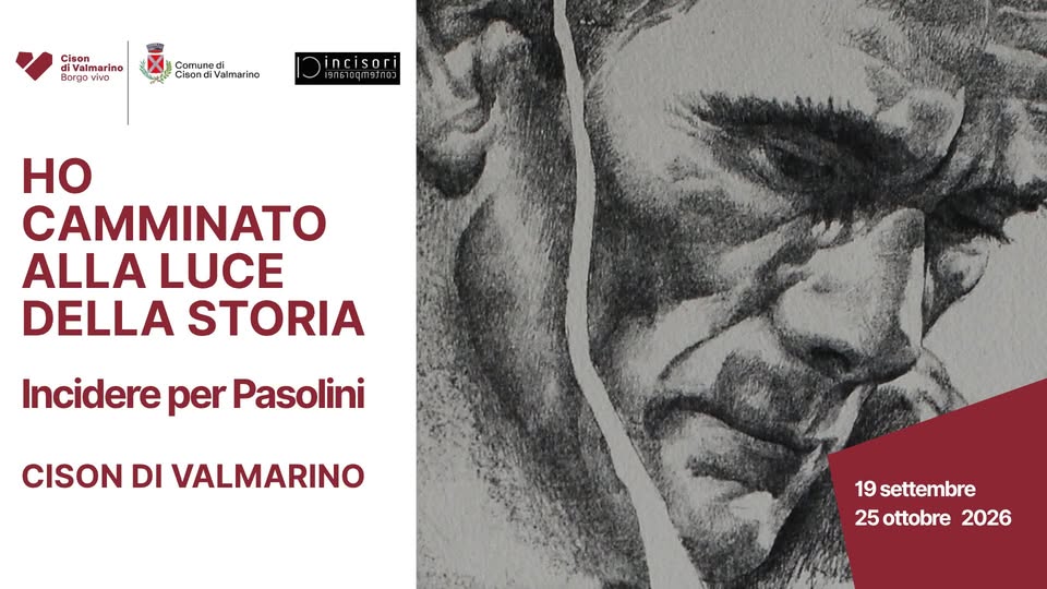 Evento Ho camminato alla luce della storia Locandina Ho camminato alla luce della storia - da sabato 19 settembre - domenica 25 ottobre 2026 ore 10:00 ore 19:00