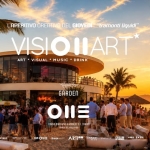 Immagine evento I Giovedi Visionart* – L’aperitivo Creativo – Garden One a Torino (TO) May be a graphic of eyewear, beach, horizon and text