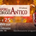 Immagine evento I Sapori Del Borgo Antico XVI edt a Pagliara (RI) I Sapori Del Borgo Antico XVI edt a Pagliara (RI) il 24 ottobre - 25 ottobre 2026