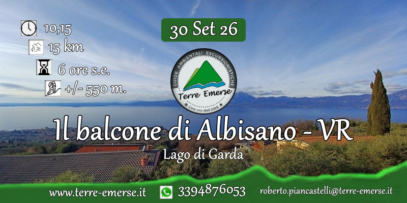Evento Il Balcone di Albisano – Lago di Garda – emersedimezzo Locandina Il Balcone di Albisano – Lago di Garda – emersedimezzo - mercoledì 30 settembre ore 10:15 - 12:15