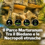 Immagine evento Il Parco Marturanum Tra il Biedano e le Necropoli etrusche a Barbarano Romano (VT) Il Parco Marturanum Tra il Biedano e le Necropoli etrusche a Barbarano Romano (VT) il 17 ottobre 2026