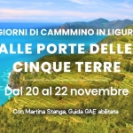 Immagine evento In Cammino Alle Porte Delle Cinque Terre a Manarola (SP) In Cammino Alle Porte Delle Cinque Terre a Manarola (SP) il 20 novembre - 22 novembre 2026