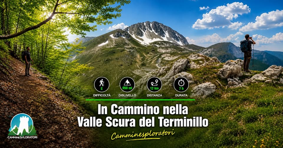 Evento In Cammino nella Valle Scura del Terminillo Locandina In Cammino nella Valle Scura del Terminillo - domenica 4 ottobre ore 09:30 - 11:30