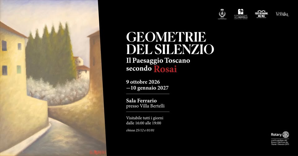 Evento Inaugurazione della mostra “GEOMETRIE DEL SILENZIO” Il Paesaggio Toscano secondo Rosai Locandina Inaugurazione della mostra “GEOMETRIE DEL SILENZIO” Il Paesaggio Toscano secondo Rosai - venerdì 9 ottobre ore 16:30 - 18:30