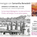 Immagine evento INCONTRI un pomeriggio con Samantha Benedetti – Casa Museo COVILI a Pavullo nel Frignano (MO) INCONTRI un pomeriggio con Samantha Benedetti - Casa Museo COVILI a Pavullo nel Frignano (MO) il 11 ottobre 2026