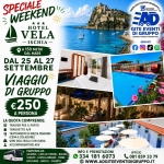 Immagine evento Ischia Speciale Weekend Hotel Vela Ischia Dal 25 Al 27 Settembre a Scafati (SA) Ischia Speciale Weekend Hotel Vela Ischia Dal 25 Al 27 Settembre a Scafati (SA) il 25 settembre - 27 settembre 2026