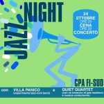 Immagine evento Jazz Night Quiet Quartet Villa Panico. @CPA Fi – Sud a Firenze (FI) Jazz Night Quiet Quartet Villa Panico. @CPA Fi - Sud a Firenze (FI) il 24 ottobre 2026