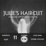 Immagine evento Julie’s Haircut live – Scumm Cave Room Dom 11/10 H 19! a Pescara (PE) Julie's Haircut live - Scumm Cave Room Dom 11/10 H 19! a Pescara (PE) il 11 ottobre 2026