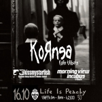 Immagine evento KORN 30 years of “Life is Peachy” – guests Limp Bizkit & Incubus tribute Traffic Live Club a Roma (RM) KORN 30 years of "Life is Peachy" - guests Limp Bizkit & Incubus tribute Traffic Live Club a Roma (RM) il 16 ottobre 2026