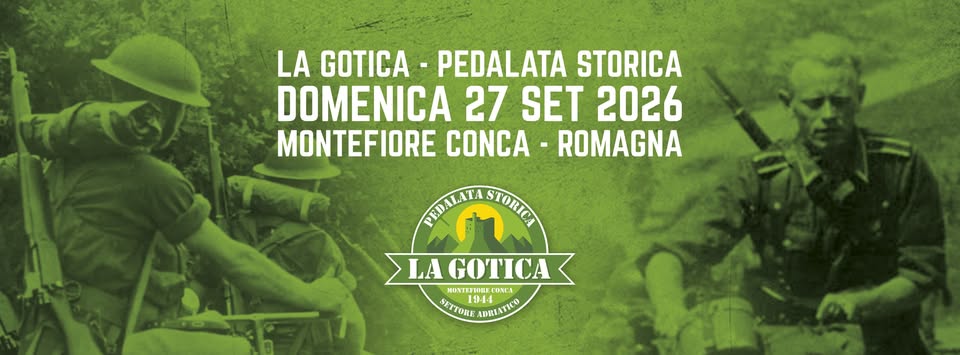 Evento La Gotica – Pedalata Storica Locandina La Gotica – Pedalata Storica - domenica 27 settembre ore 08:30 - 10:30
