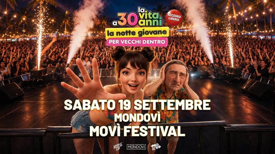 Evento La Notte Giovane x Vecchi Dentro Mondovì Festival Mondovì, Cuneo Locandina La Notte Giovane x Vecchi Dentro Mondovì Festival Mondovì, Cuneo - sabato 19 settembre ore 22:00 - 00:00