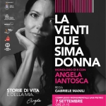 Immagine evento LA VENTIDUESIMA DONNA Monologo di e con Angela Iantosca a Marsala (TP) LA VENTIDUESIMA DONNA Monologo di e con Angela Iantosca a Marsala (TP) il 7 settembre 2026