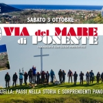 Immagine evento La Via del Mare di Ponente – Tappa Nr 5 – Varatella passi nella storia e sorprendenti panorami a Toirano (SV) La Via del Mare di Ponente - Tappa Nr 5 - Varatella passi nella storia e sorprendenti panorami a Toirano (SV) il 3 ottobre 2026