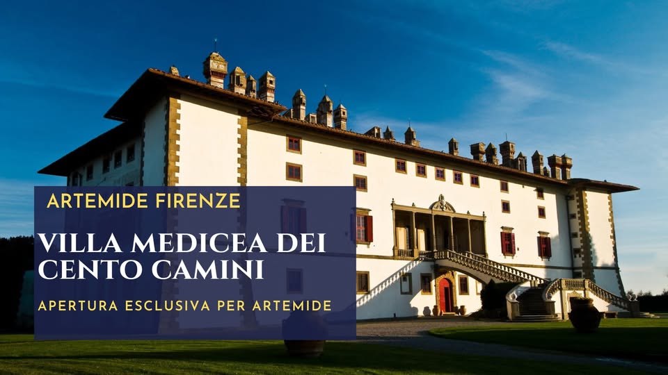 Evento La Villa MEDICEA dei Cento Camini una visita esclusiva per Artemide Firenze Locandina La Villa MEDICEA dei Cento Camini una visita esclusiva per Artemide Firenze - da domenica 15 novembre - domenica 29 novembre 2026 ore 10:30 ore 12:00