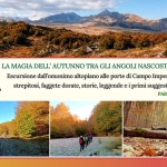 Immagine evento L’Autunno tra gli angoli nascosti del Voltigno dall’altopiano alle porte di Campo Imperatore a Ofena (AQ) L'Autunno tra gli angoli nascosti del Voltigno dall'altopiano alle porte di Campo Imperatore a Ofena (AQ) il 17 ottobre 2026