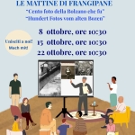 Immagine evento Le Mattine Di Frangipane a Bolzano (BZ) May be a graphic of text