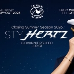 Immagine evento Le Vele Alassio presents Stylhertz Closing Summer Season 2026 – Saturday, 3rd October 2026 a Alassio (SV) Le Vele Alassio presents Stylhertz Closing Summer Season 2026 - Saturday, 3rd October 2026 a Alassio (SV) il 3 ottobre 2026